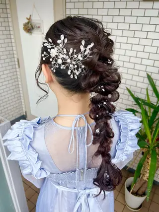 ヘアアレンジ 大人可愛いヘアメイク 💋🧚‍♀️しずかのヘアスタイル