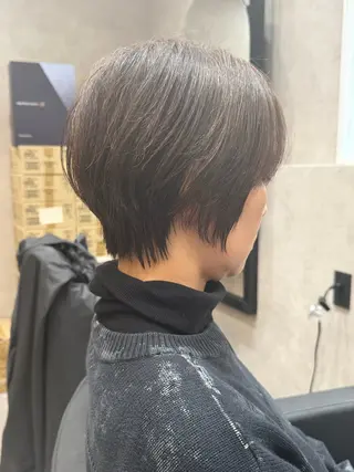 ショート 森本峻介 ボブ/透明感カラーのヘアスタイル