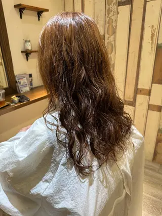 ロング 古井 成のヘアスタイル