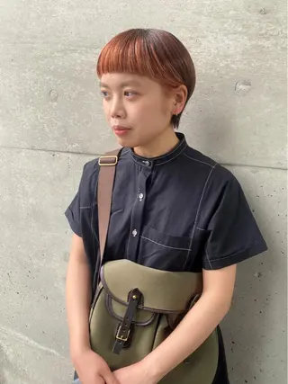 ショート 宮口かなた🍊 カットモデル募集のヘアスタイル