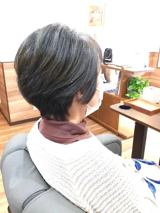 ショート Annon プライベートサロンのヘアスタイル