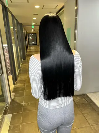 ロング SWANsapporo所属・swan ユイカのヘアスタイル