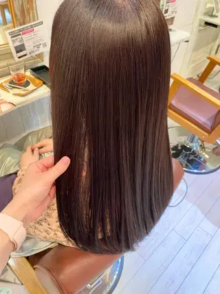 ロング カラー 髪質改善/艶カラー 🎀ヘアアレンジ🎀のヘアスタイル