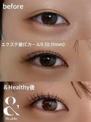 マツエク・マツパ nap eye NAHOのマツエク・マツパデザイン