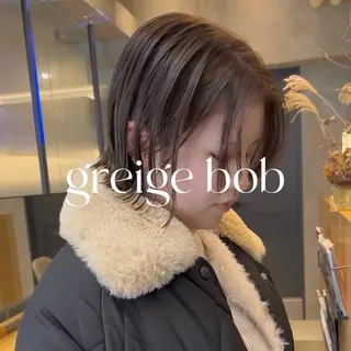 ショート カラー ボブ・レイヤー 田中 励也のヘアスタイル