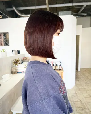 ショート カラー テトネ タカシのヘアスタイル