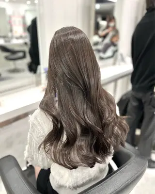 ロング 💍大人デザイン /ハイトーン♡リクトのヘアスタイル
