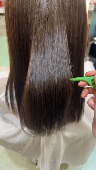 セミロング WiLLあべの店所属・近藤 羽南のヘアスタイル