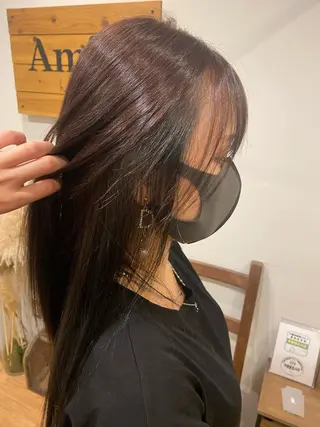 カラー china/ボブ /ブリーチカラーのヘアスタイル