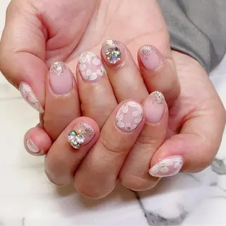 カラー ネイル Q Free nailsのネイルデザイン