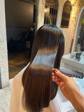 セミロング 《Rounds》 rihoのヘアスタイル