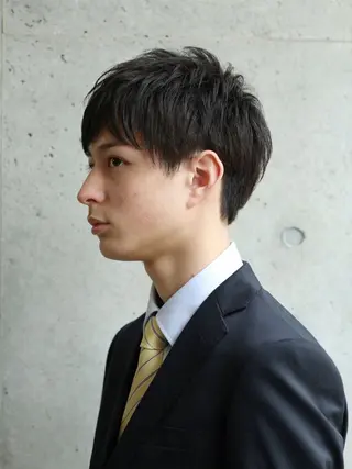 ミディアム メンズ KEEN creative hair所属・きょーすけ 💈barberのヘアスタイル