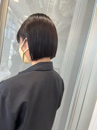 ショート ウルフカット／吉村 桃子のヘアスタイル