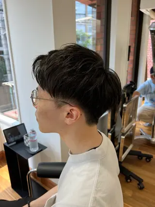 ショート メンズ メンズカット✂️ スキンフェード伊藤陸のヘアスタイル