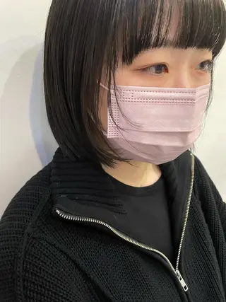 ショート silo所属・silo MOKA 顔周りカット🦦のヘアスタイル