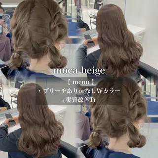 カラー 🩶透明感ミルク ティー🩶 maoのヘアスタイル