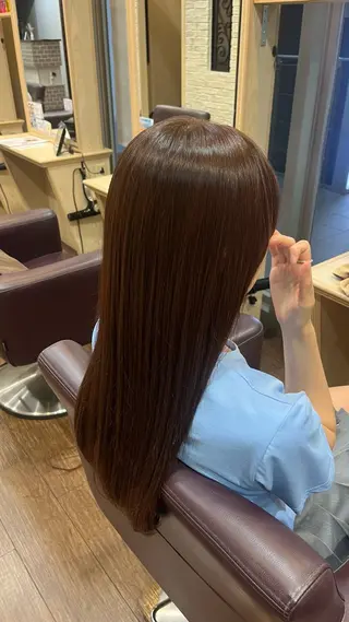 ロング 山本 梨華のヘアスタイル