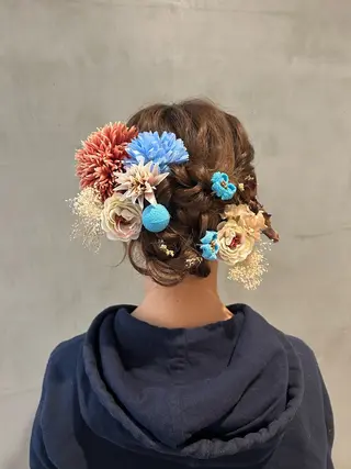 ロング ヘアアレンジ タナカ カナ🫧のヘアスタイル