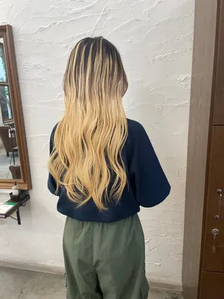 ロング 尾崎 弘和のヘアスタイル