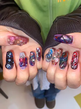 ネイル .unff所属・hana (..)個 性派/メンズネイル◎のネイルデザイン