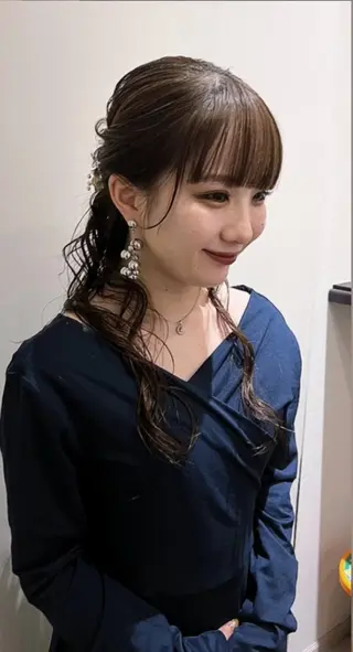 ヘアアレンジ 山田 みかのヘアスタイル