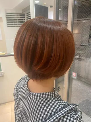 ショート 透明感カラー💜艶髪 sayakaのヘアスタイル