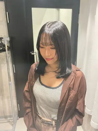 ミディアム カラー 🫧透明感/美髪🫧 Hiroakiのヘアスタイル