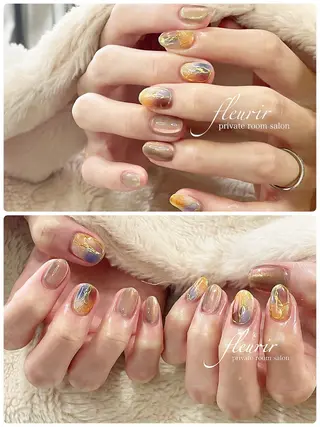 ネイル フルリール 【プライベートサロンのネイルデザイン
