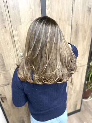 ロング カラー VIF所属・🗻飯田誠也🗻 カットカラー得意のヘアスタイル