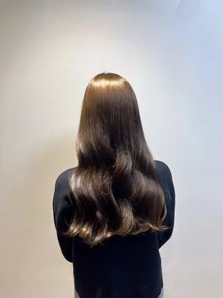 セミロング カラー ヘアアレンジ 髪質改善/艶髪 /SARA💕のヘアスタイル