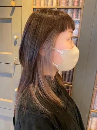 セミロング sea's所属・ヒラカホ/矢場町/ ブリーチ/似合わせのヘアスタイル