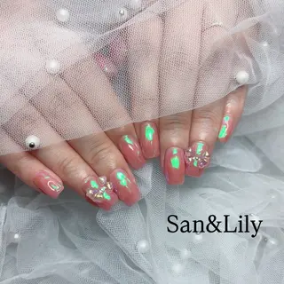 ネイル San＆Lily madokaのネイルデザイン
