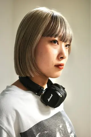 ショート Hair & make Lamp所属・梅田のブリーチ特化 美容師KAI🥰のヘアスタイル