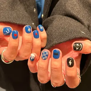 ネイル 個性派ネイル シノのネイルデザイン