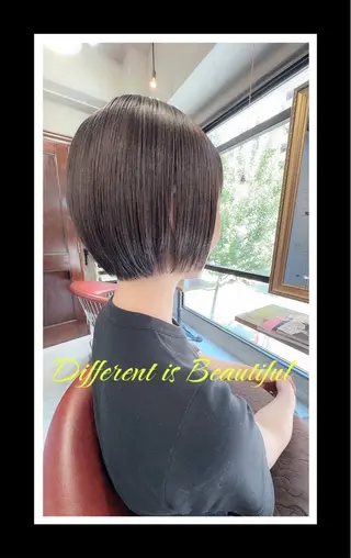 ショート カラー オーナースタイリスト 佐藤のヘアスタイル