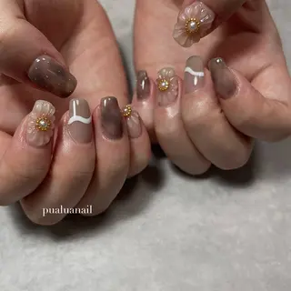 ネイル pualua miharuのネイルデザイン