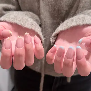 ネイル 🎀 Hiyubi._.nail 🫧所属・🎀フェイ フェイ🫧💗のネイルデザイン