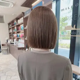 ショート GIEN Smart Salon by milbon 西宮ガーデンズ　プラス所属・吉原 星稀のヘアスタイル