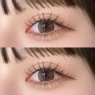 マツエク・マツパ LILY 猪瀬 ෆ 上下エク/パリ/束感のマツエク・マツパデザイン