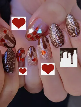 ネイル 3dパーツ/流行り 👧shushu❤️のネイルデザイン