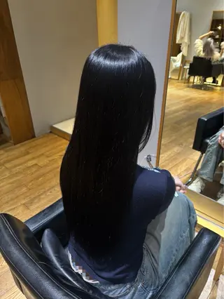 カラー 透明感カラー🩵 かのは🐰🪽のヘアスタイル