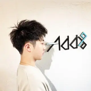 ショート カラー パーマ ヘアアレンジ メンズ Add9 柳田健登のヘアスタイル