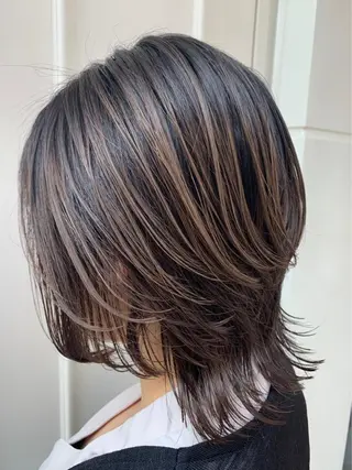 ミディアム カラー 🫟Blanco🫟 Color&Careのヘアスタイル