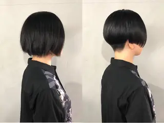 ショート ボブ/ショート/ 白髪染め/メンズ葛西のヘアスタイル