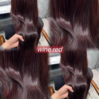 ロング カラー 勝 瑞貴のヘアスタイル