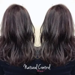 セミロング カラー 韓国ヘア🤍髪質改善 🇰🇷AKANEのヘアスタイル