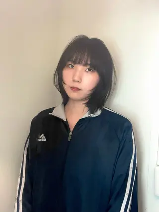 ショート yu-kaハッシュ カット/韓国レイヤーのヘアスタイル