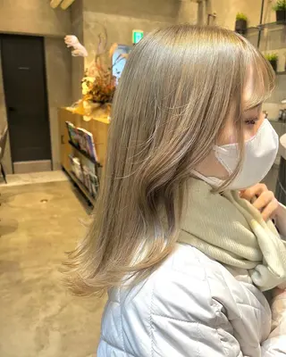 ミディアム カラー 《韓国レイヤー特化》 艶髪✨EMIのヘアスタイル