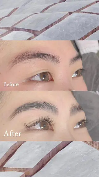 パーマ マツエク・マツパ アイブロウ 𝕁𝔼𝕃𝕃𝕐 𝕃𝔸𝕊ℍのマツエク・マツパデザイン