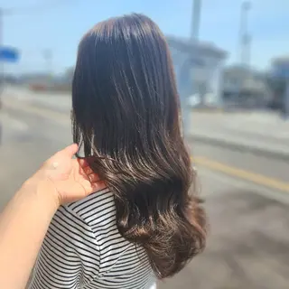 カラー ロング O.hair designers所属・シールエクステ🎀 ホシノ🕒ユウカのヘアスタイル
